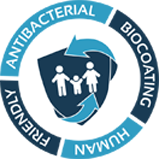 Logo Antibacterial Biocoating Human Friendly